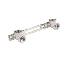 Уголоки для смесителя на планке  1/2''F x 1/2"F