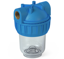 FH20 5SL 3/4" (прозрачный для холодной воды, ключ, скоба, Китай)