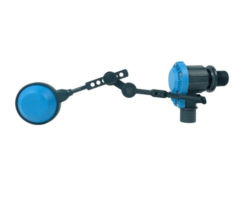 Клапан поплавковый 1" VLF-100 (0,2–6 бар, материал: PC-ABS-POM-NYLON, Присоед. размер -1" нар.)