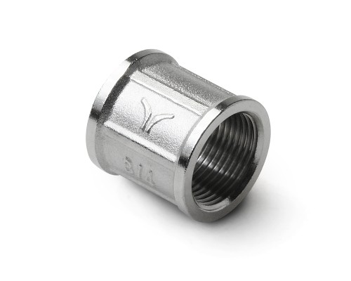 Муфта латунная ВР резьбовая 3/4 x 3/4 PROAQUA