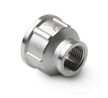 Муфта латунная ВР резьбовая переходная 3/4 x 1/2 PROAQUA