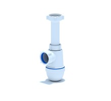 АНИ Сифон  1 1/2"* 40 без выпуска