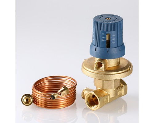 Автоматический регулятор перепада давления 1/2" 50-300 mBar VT.041.G.30004