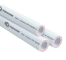 Труба PN25 20 х 3,4  арм. стекловолокном  для отопления 2 м (AQUALINK 50)