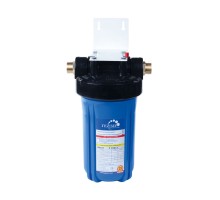Корпус 10BB с логотипом (для холодной воды, латунные ниппели)