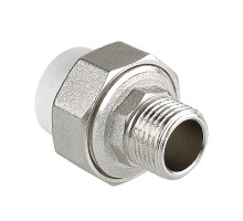 Соединитель PPR разъемный с переходом на нар. р. 40х1" VTp.761.0.04006