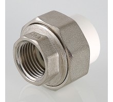 Соединитель PPR разъемный с переходом на вн. р. 40х1" VTp.762.0.04006