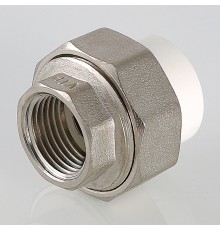 Соединитель PPR разъемный с переходом на вн. р. 40х1" VTp.762.0.04006