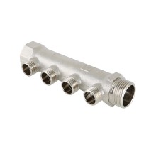 Коллектор, 3/4"х3 вых. 1/2" нар. (2/50) VTc.500.N.0503