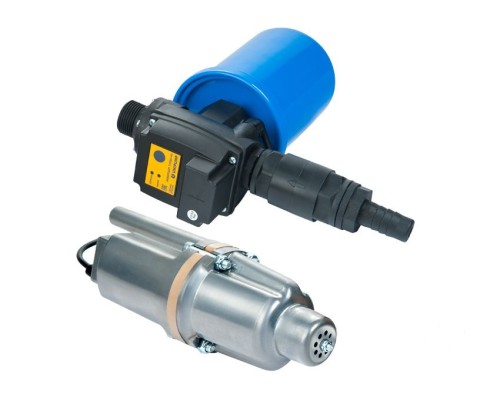 Станция авт.водоснабж. АКВАРОБОТ ВИБРА 2-40 Н (На базе вибр. насоса БАВЛЕНЕЦ (40м), г/а 2л и блока ТУРБИ М-3, 245Вт)