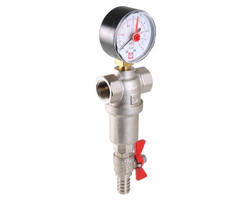 Фильтр промывной 1/2", каскадный (500 и 100) VT.390.N.04 Фильтр промывной 1/2", каскадный (500 и 100) VT.390.N.04