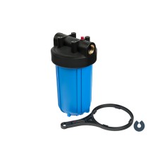 Колба BIG BLUE CFC-10BB02 (без картриджа) (Колба BIG BLUE, 10") монтажная длина – 172 мм; высота колбы – 590 мм; подключение 1'