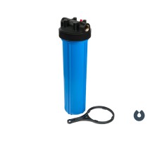 Колба BIG BLUE CFC-20BB01 (без картриджа) (Колба BIG BLUE, 20") монтажная длина – 172 мм; высота колбы – 343 мм; подключение – 1”