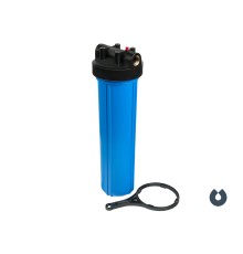 Колба BIG BLUE CFC-20BB01 (без картриджа) (Колба BIG BLUE, 20") монтажная длина – 172 мм; высота колбы – 343 мм; подключение – 1”