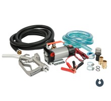 Насос для диз. топлива BCD-12V1  (12B, 150 Вт, Нмакс - 10м, Qмакс - 40л/мин, комплект- шланги, обратный клапан, пистолет)