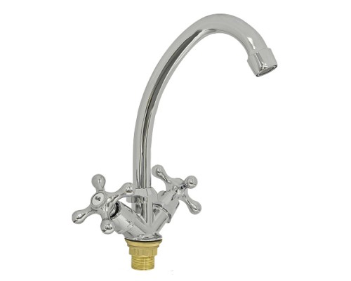 Смеситель ROEGEN RP033A для кухни, 1/2" рез., на гайке