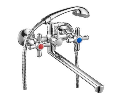 Смеситель ROEGEN RP120C для ванны, 1/2" м/к, керамический дивертор
