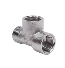 Тройник  1/2''F x 1/2"F x 1/2"M