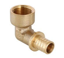 Угольник надвижной с переходом на вн.р. 25(3,5) х 3/4" VTm.452.G.002505