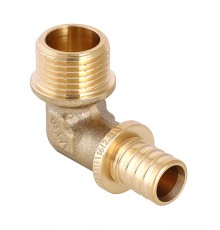 Угольник надвижной с переходом на нар.р. 20(2,8) х 1/2" VTm.453.G.002004