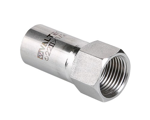 Вставка резьбовая нерж. сталь с вн.р. 15х1/2" VTi.907.I.001504
