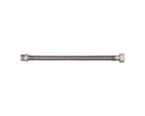 Сильфонная подводка для газа 1/2" в/н 100 см (AQUALINK)