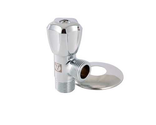 Вентиль угловой для подкл. с/т приборов 1/2"х1/2" (1/90) VT.240.N.04