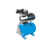 Универсальная станция  АКВАРОБОТ JS 100-24  (1050 Вт max (750 Вт), Hmax-40м, Qmax-55 л/мин, корпус-нерж.сталь, с датчиком потока и реле давления)