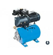 Универсальная станция  АКВАРОБОТ JSW 55-24      (1000 Вт, Hmax-40м, Qmax-70 л/мин, корпус-чугун, с датчиком потока и реле давления)
