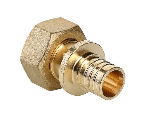 Соединитель надвижной с накидной гайкой 16(2,2) х 1/2" VTm.422.BG.001604