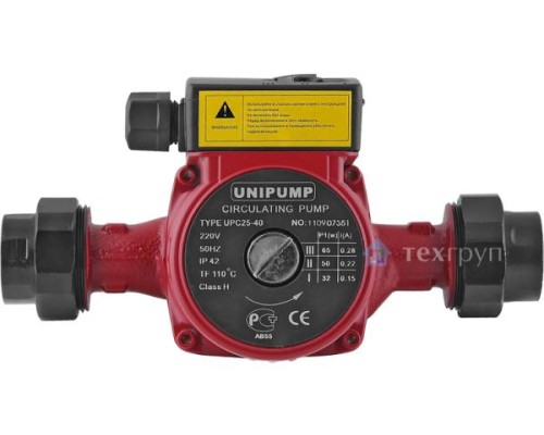 Насос циркуляц. (отопл.) UPC 25-60 180 (Присоед. размер - 11/2", Wмакс-100 Вт, Нmax-6м, Qmax - 3,8 куб.м/час) Насос циркуляц. (отопл.) UPC 25-60 180 (Присоед. размер - 11/2", Wмакс-100 Вт, Нmax-6м, Qmax - 3,8 куб.м/час)