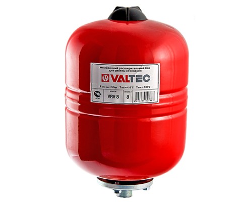 Бак расш. для отопления 300л. КРАСНЫЙ VT.RV.R.080300