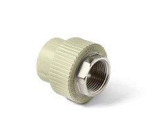 Муфта комб. (вн. рез.) под ключ   50-1.1/2   (20/2)   PRO AQUA Серая