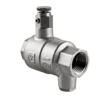 Клапан обратный с дренажем и воздухоотводчиком  1/2" (10/60)  VT.171.N.04