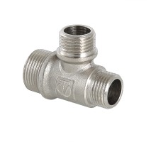 Тройник переходной 3/4"х3/4"х1/2" нар.-нар.-нар. (1/70) VTr.131.RN.050504