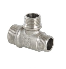 Тройник переходной 3/4"х3/4"х1/2" нар.-нар.-нар. (1/70) VTr.131.RN.050504