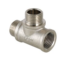 Тройник с двумя переходами на нар. р. 3/4" вн.-нар.-нар. (1/50) VTr.133.N.0005