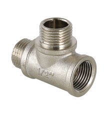 Тройник с двумя переходами на нар. р. 3/4" вн.-нар.-нар. (1/50) VTr.133.N.0005