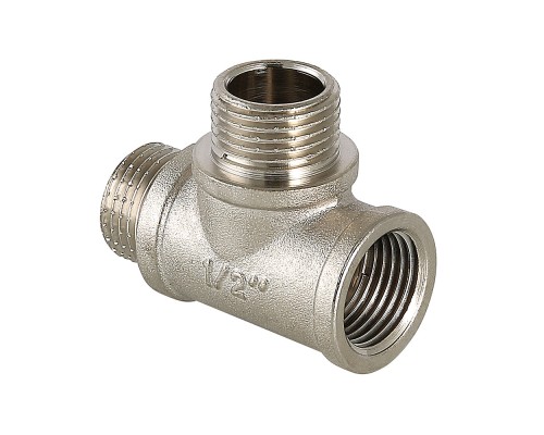 Тройник с двумя переходами на нар. р. 3/4" вн.-нар.-нар. (1/50) VTr.133.N.0005