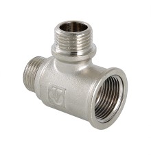 Тройник с двумя переходами на нар. р. 3/4"х1/2"х1/2"" вн.-нар.-нар. (1/70) VTr.133.RN.050404