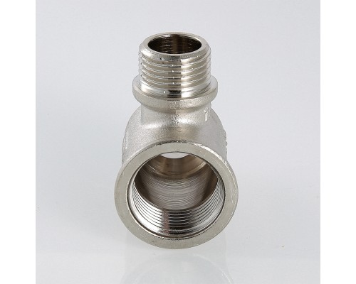 Тройник с двумя переходами на нар. р. 3/4"х1/2"х1/2"" вн.-нар.-нар. (1/70) VTr.133.RN.050404