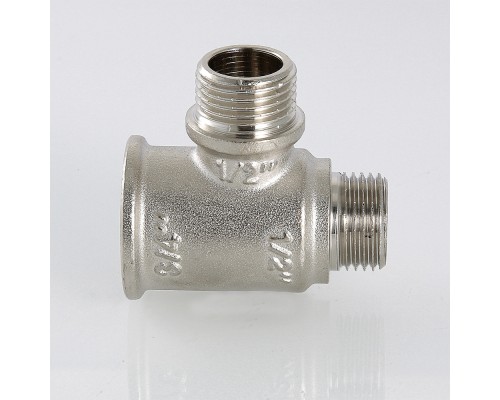 Тройник с двумя переходами на нар. р. 3/4"х1/2"х1/2"" вн.-нар.-нар. (1/70) VTr.133.RN.050404