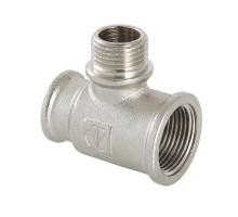 Тройник с переходом на нар. р. 3/4"х1/2"х1/2" вн.-нар.-вн. (1/70) VTr.132.RN.050404