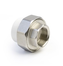 Муфта комб. раз. (вн. рез.)  25x3/4F (Американка) УСИЛЕННАЯ (75/15)   PRO AQUA