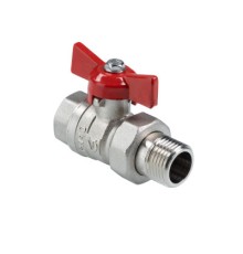 Кран шаровой СТАНДАРТ ГОСТ, с полусгоном 1 1/4", вн.-нар. (PN40) VT.127.N.07