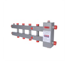Гидроразделитель с колл., гориз., 5 контуров, до 70 кВт		VTc.100.SH.070605
