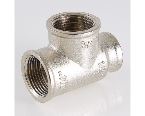 Тройник переходной 1/2"х3/4"х1/2" вн.-вн.-вн. VTr.750.RN.040504