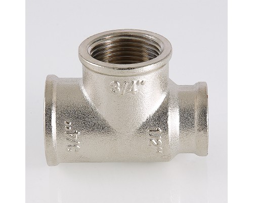 Тройник переходной 1/2"х3/4"х1/2" вн.-вн.-вн. VTr.750.RN.040504