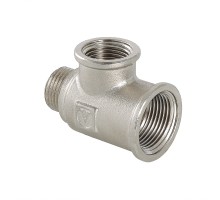 Тройник с переходом на нар. р. 3/4"х3/4"х1/2" вн.-вн.-нар. VTr.134.RN.050504