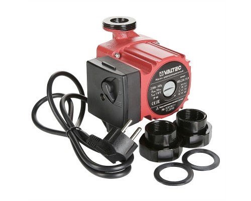 Насос цирк. VALTEC RS 25/6-130 с гайками VRS.256.13.0